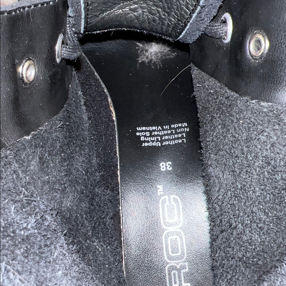 ROC Black Combat Boots for Women - Picture 8 of 13